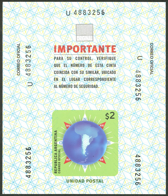 Lot 973 - Argentina parcel post seals - Guillermo Jalil - Philatino Auction # 2612 ARGENTINA: General auction with very low starts! Lot 973 - Argentina parcel post seals - Guillermo Jalil - Philatino Auction # 2612 ARGENTINA: General auction with very low starts!
