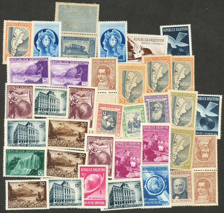 Lot 1056 - Argentina Lots and Collections -  Guillermo Jalil - Philatino Auction # 2612 ARGENTINA: General auction with very low starts!