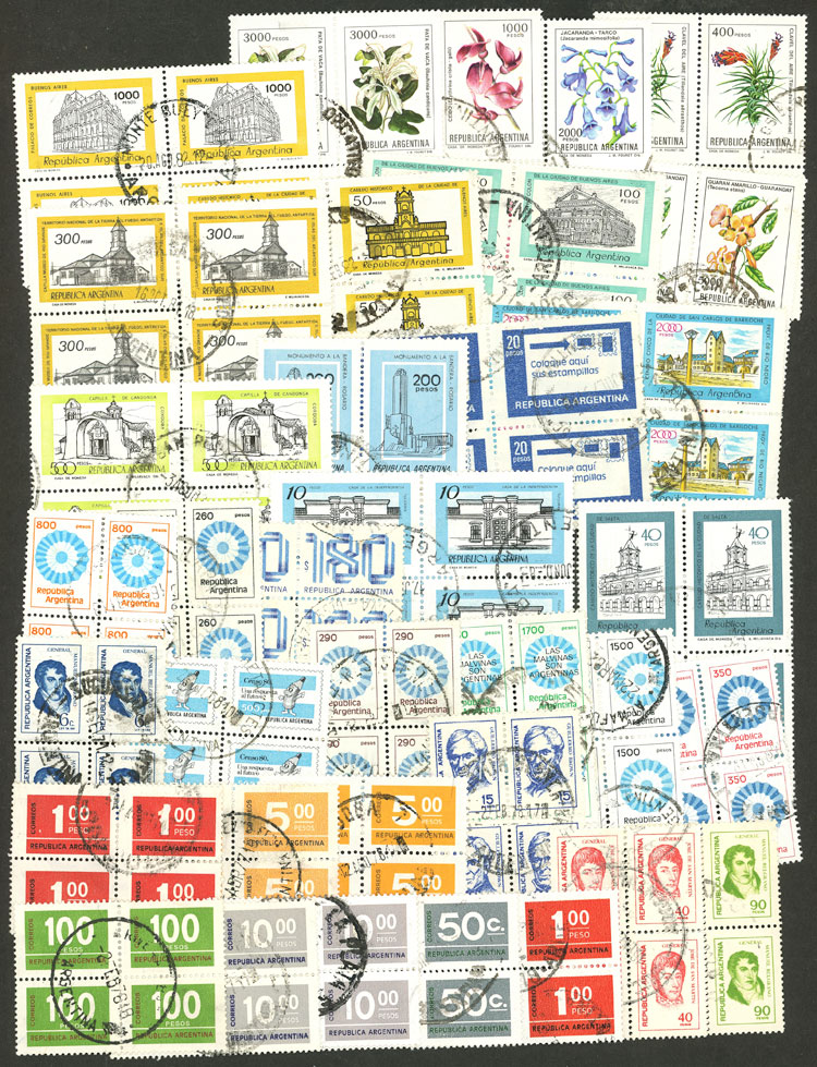 Lot 1064 - Argentina Lots and Collections -  Guillermo Jalil - Philatino Auction # 2612 ARGENTINA: General auction with very low starts!