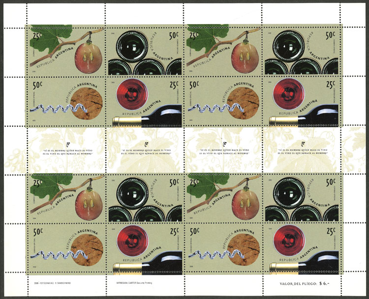 Lot 884 - Argentina general issues -  Guillermo Jalil - Philatino Auction # 2612 ARGENTINA: General auction with very low starts!