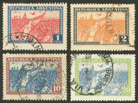 Lot 428 - Argentina general issues -  Guillermo Jalil - Philatino Auction # 2612 ARGENTINA: General auction with very low starts!