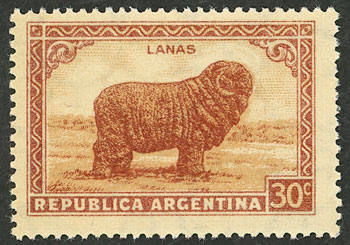 Lot 460 - Argentina general issues -  Guillermo Jalil - Philatino Auction # 2612 ARGENTINA: General auction with very low starts!