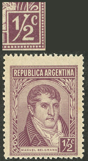 Lot 498 - Argentina general issues -  Guillermo Jalil - Philatino Auction # 2612 ARGENTINA: General auction with very low starts!