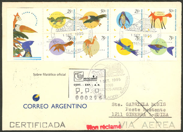 Lot 867 - Argentina general issues -  Guillermo Jalil - Philatino Auction # 2612 ARGENTINA: General auction with very low starts!