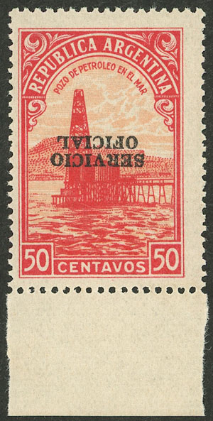 Lot 992 - Argentina official stamps -  Guillermo Jalil - Philatino Auction # 2612 ARGENTINA: General auction with very low starts!