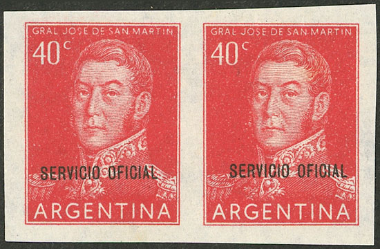 Lot 995 - Argentina official stamps -  Guillermo Jalil - Philatino Auction # 2612 ARGENTINA: General auction with very low starts!