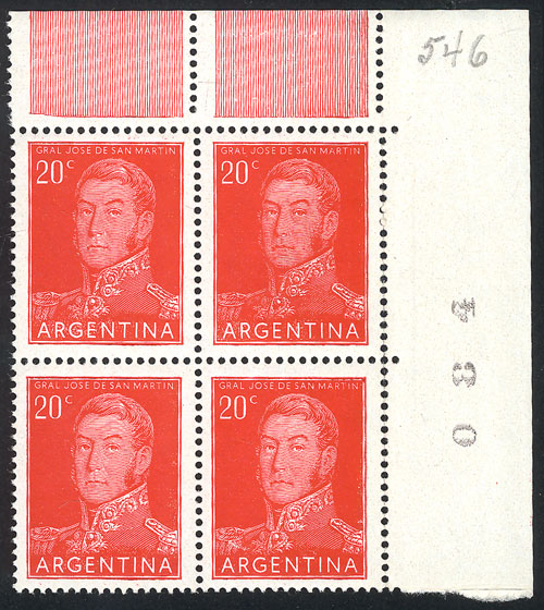 Lot 369 - Argentina general issues - Guillermo Jalil - Philatino Auction # 2615 ARGENTINA: Spectacular auction with material from all periods, including many rarities! Lot 369 - Argentina general issues - Guillermo Jalil - Philatino Auction # 2615 ARGENTINA: Spectacular auction with material from all periods, including many rarities!