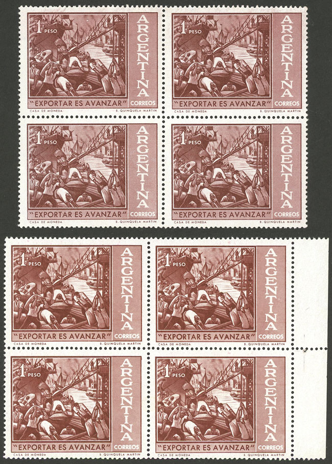 Lot 475 - Argentina general issues -  Guillermo Jalil - Philatino Auction # 2615 ARGENTINA: Spectacular auction with material from all periods, including many rarities!