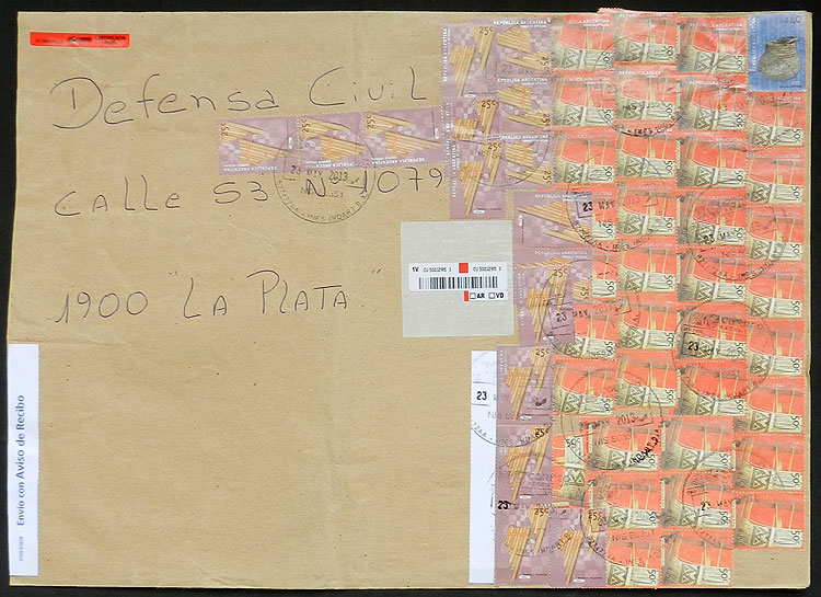 Lot 976 - Argentina postal history -  Guillermo Jalil - Philatino Auction # 2615 ARGENTINA: Spectacular auction with material from all periods, including many rarities!