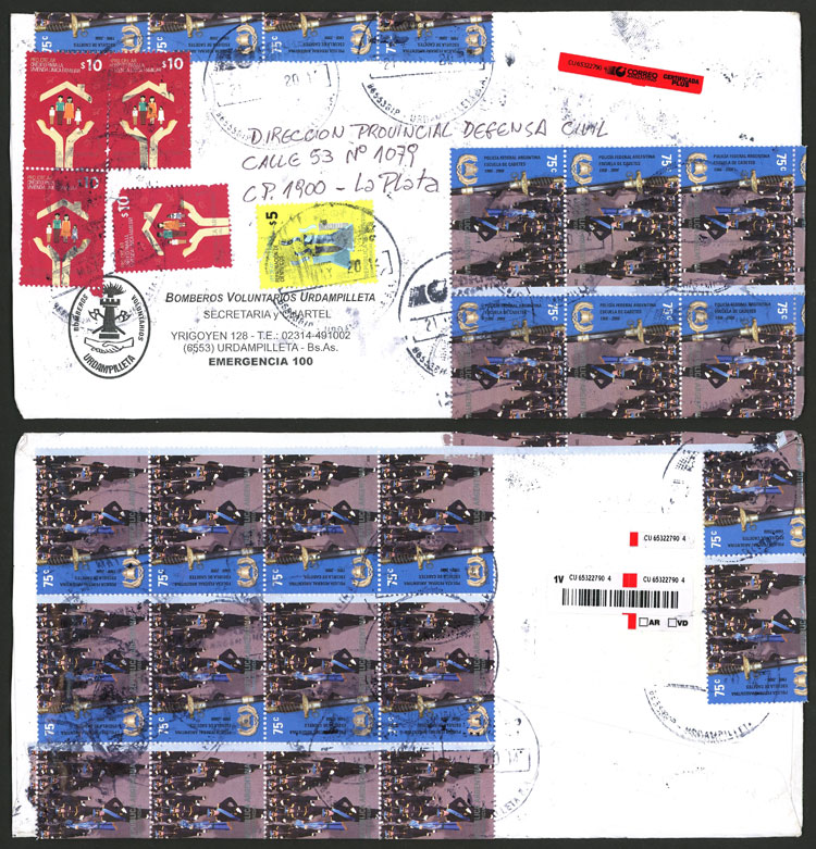 Lot 979 - Argentina postal history -  Guillermo Jalil - Philatino Auction # 2615 ARGENTINA: Spectacular auction with material from all periods, including many rarities!