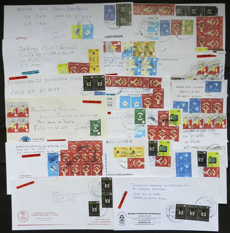 Lot 985 - Argentina postal history -  Guillermo Jalil - Philatino Auction # 2615 ARGENTINA: Spectacular auction with material from all periods, including many rarities!