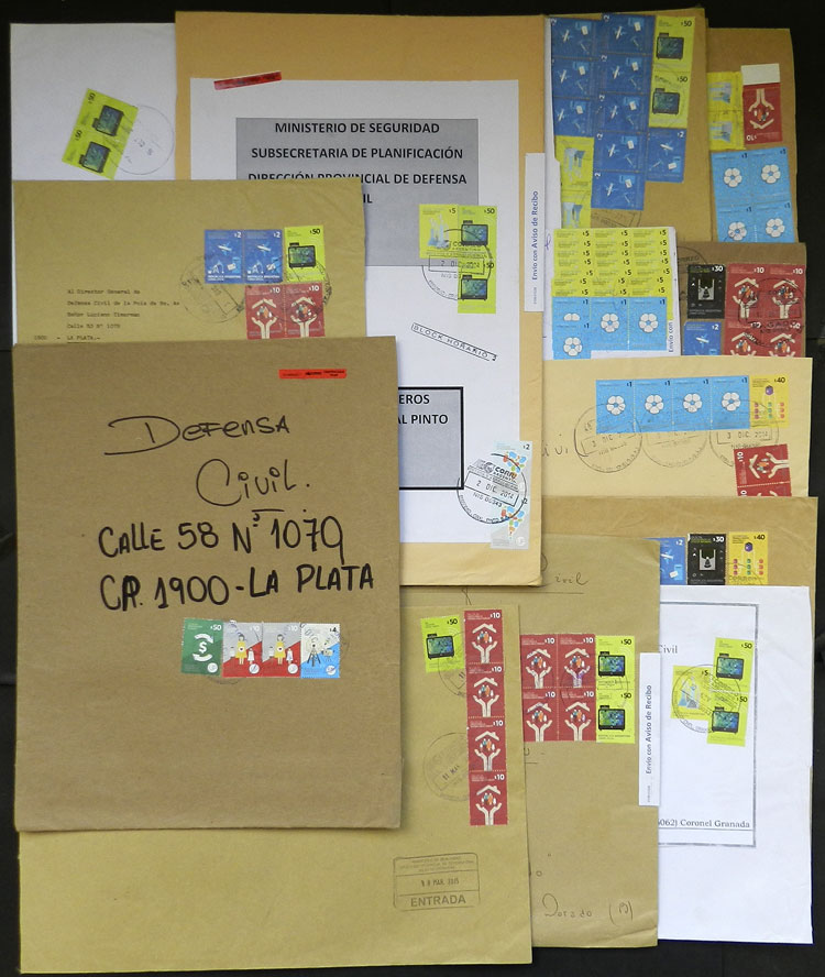 Lot 986 - Argentina postal history -  Guillermo Jalil - Philatino Auction # 2615 ARGENTINA: Spectacular auction with material from all periods, including many rarities!