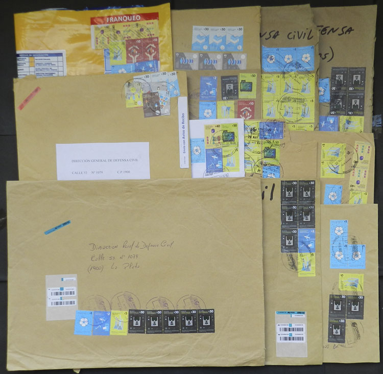 Lot 984 - Argentina postal history -  Guillermo Jalil - Philatino Auction # 2615 ARGENTINA: Spectacular auction with material from all periods, including many rarities!