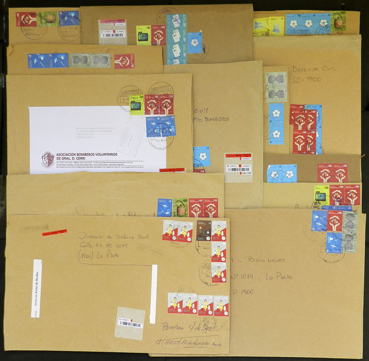Lot 982 - Argentina postal history -  Guillermo Jalil - Philatino Auction # 2615 ARGENTINA: Spectacular auction with material from all periods, including many rarities!