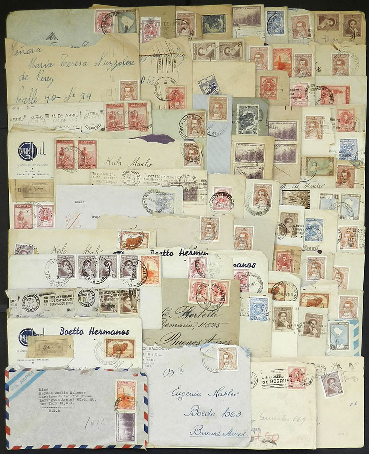 Lot 946 - Argentina postal history - Guillermo Jalil - Philatino Auction # 2615 ARGENTINA: Spectacular auction with material from all periods, including many rarities! Lot 946 - Argentina postal history - Guillermo Jalil - Philatino Auction # 2615 ARGENTINA: Spectacular auction with material from all periods, including many rarities!