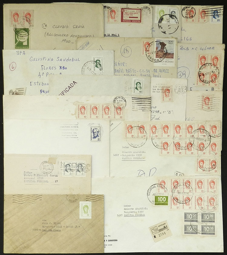 Lot 965 - Argentina postal history - Guillermo Jalil - Philatino Auction # 2615 ARGENTINA: Spectacular auction with material from all periods, including many rarities! Lot 965 - Argentina postal history - Guillermo Jalil - Philatino Auction # 2615 ARGENTINA: Spectacular auction with material from all periods, including many rarities!