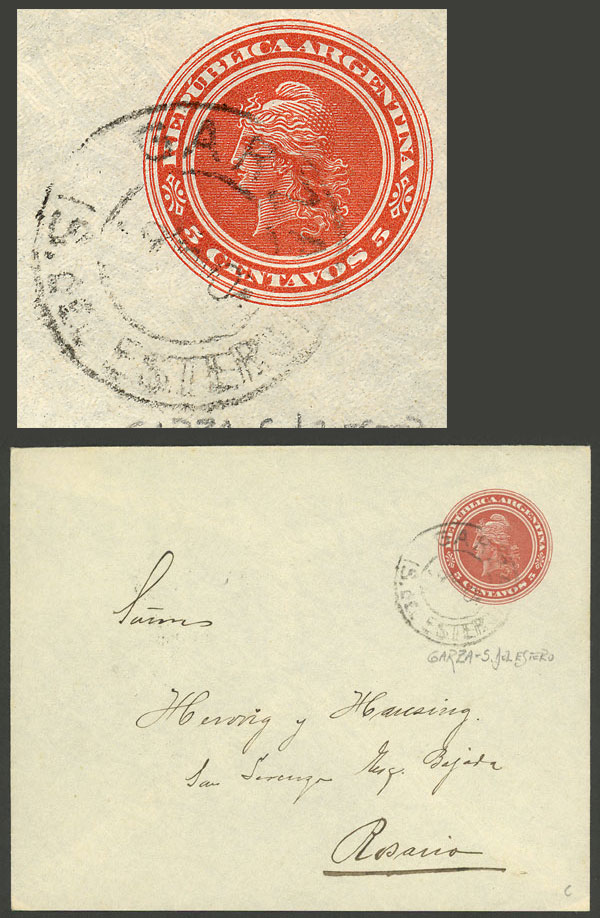 Lot 918 - Argentina postal history - Guillermo Jalil - Philatino Auction # 2615 ARGENTINA: Spectacular auction with material from all periods, including many rarities! Lot 918 - Argentina postal history - Guillermo Jalil - Philatino Auction # 2615 ARGENTINA: Spectacular auction with material from all periods, including many rarities!