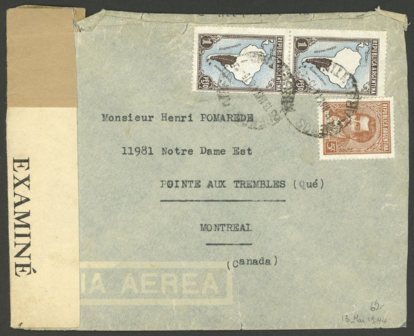 Lot 949 - Argentina postal history - Guillermo Jalil - Philatino Auction # 2615 ARGENTINA: Spectacular auction with material from all periods, including many rarities! Lot 949 - Argentina postal history - Guillermo Jalil - Philatino Auction # 2615 ARGENTINA: Spectacular auction with material from all periods, including many rarities!