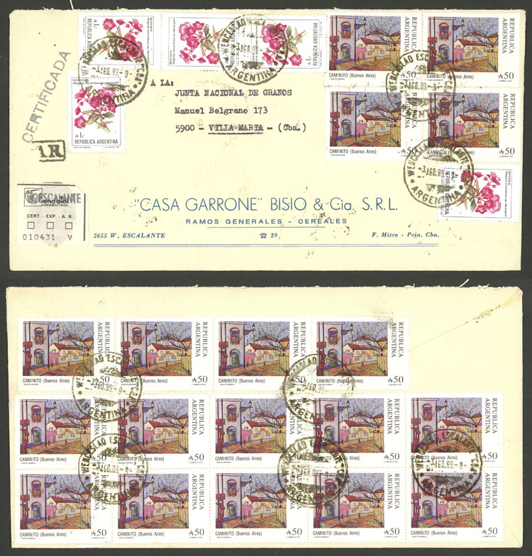 Lot 971 - Argentina postal history - Guillermo Jalil - Philatino Auction # 2615 ARGENTINA: Spectacular auction with material from all periods, including many rarities! Lot 971 - Argentina postal history - Guillermo Jalil - Philatino Auction # 2615 ARGENTINA: Spectacular auction with material from all periods, including many rarities!