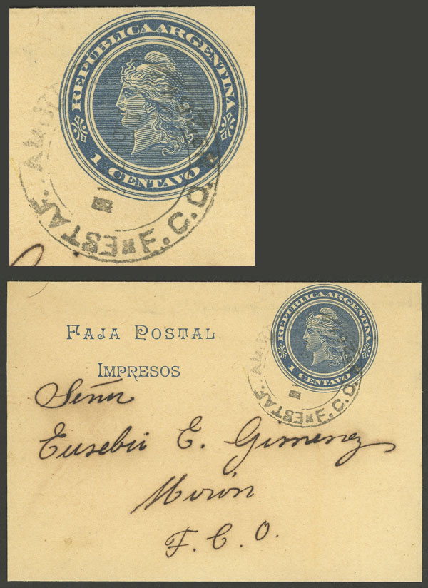 Lot 919 - Argentina postal history - Guillermo Jalil - Philatino Auction # 2615 ARGENTINA: Spectacular auction with material from all periods, including many rarities! Lot 919 - Argentina postal history - Guillermo Jalil - Philatino Auction # 2615 ARGENTINA: Spectacular auction with material from all periods, including many rarities!