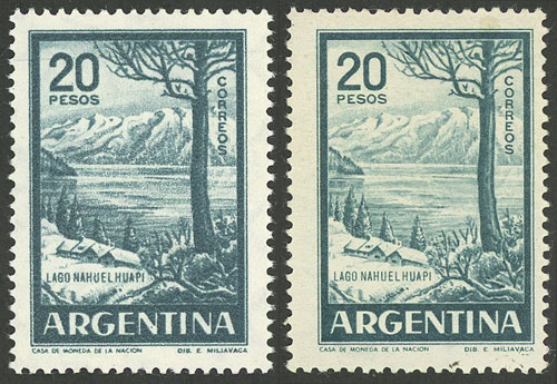 Lot 459 - Argentina general issues -  Guillermo Jalil - Philatino Auction # 2615 ARGENTINA: Spectacular auction with material from all periods, including many rarities!
