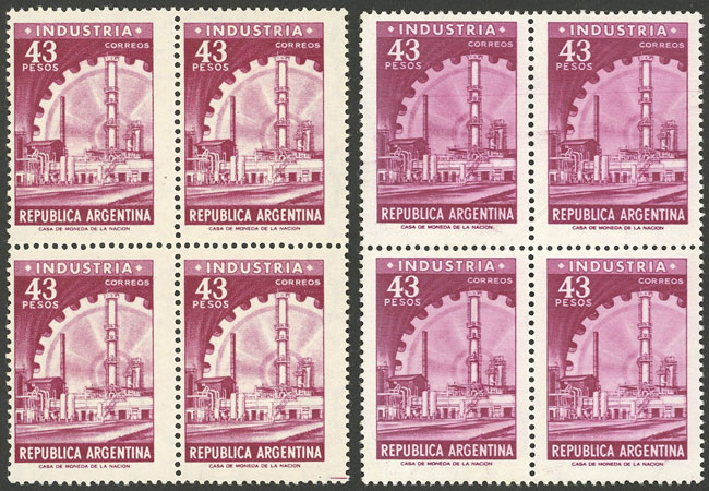Lot 527 - Argentina general issues -  Guillermo Jalil - Philatino Auction # 2615 ARGENTINA: Spectacular auction with material from all periods, including many rarities!