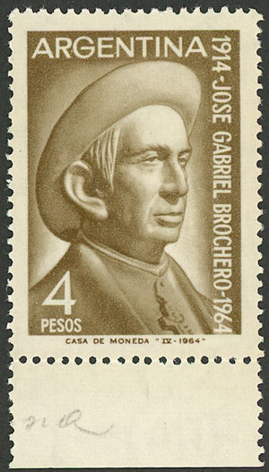 Lot 499 - Argentina general issues - Guillermo Jalil - Philatino Auction # 2615 ARGENTINA: Spectacular auction with material from all periods, including many rarities! Lot 499 - Argentina general issues - Guillermo Jalil - Philatino Auction # 2615 ARGENTINA: Spectacular auction with material from all periods, including many rarities!