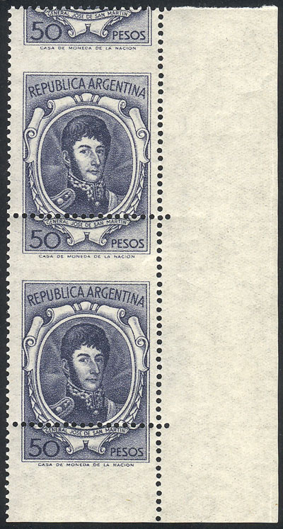 Lot 537 - Argentina general issues -  Guillermo Jalil - Philatino Auction # 2615 ARGENTINA: Spectacular auction with material from all periods, including many rarities!