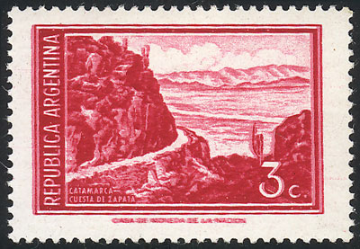Lot 563 - Argentina general issues -  Guillermo Jalil - Philatino Auction # 2615 ARGENTINA: Spectacular auction with material from all periods, including many rarities!
