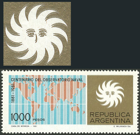 Lot 691 - Argentina general issues -  Guillermo Jalil - Philatino Auction # 2615 ARGENTINA: Spectacular auction with material from all periods, including many rarities!