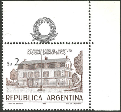 Lot 703 - Argentina general issues -  Guillermo Jalil - Philatino Auction # 2615 ARGENTINA: Spectacular auction with material from all periods, including many rarities!