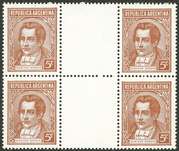 Lot 241 - Argentina general issues -  Guillermo Jalil - Philatino Auction # 2615 ARGENTINA: Spectacular auction with material from all periods, including many rarities!