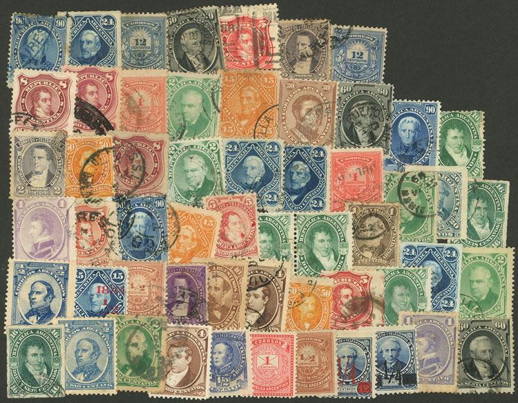 Lot 1000 - Argentina Lots and Collections -  Guillermo Jalil - Philatino Auction # 2615 ARGENTINA: Spectacular auction with material from all periods, including many rarities!