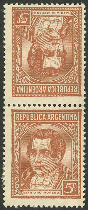 Lot 235 - Argentina general issues -  Guillermo Jalil - Philatino Auction # 2615 ARGENTINA: Spectacular auction with material from all periods, including many rarities!