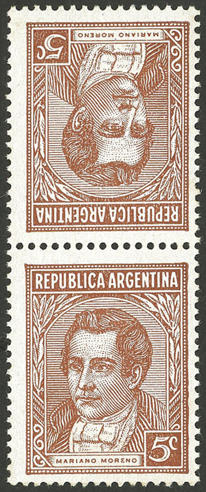 Lot 242 - Argentina general issues -  Guillermo Jalil - Philatino Auction # 2615 ARGENTINA: Spectacular auction with material from all periods, including many rarities!