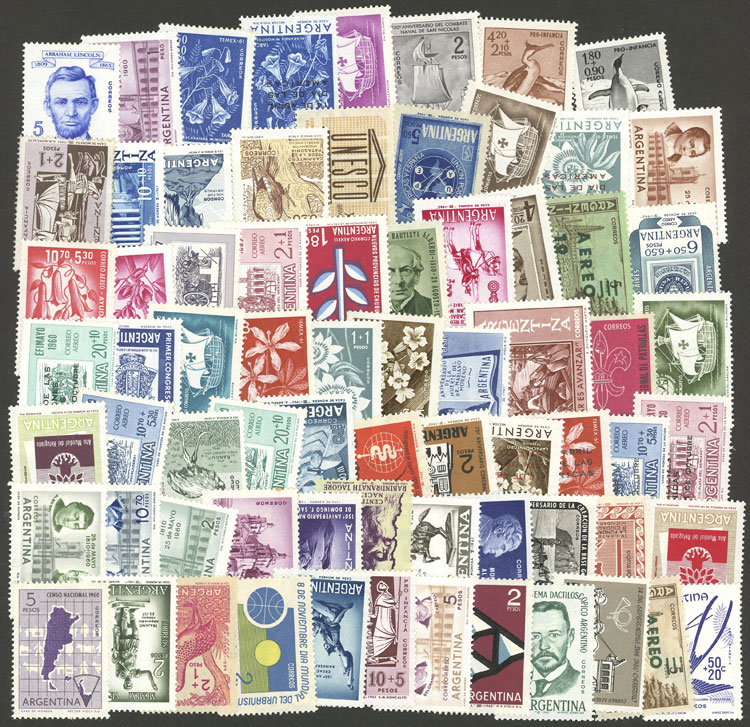 Lot 996 - Argentina Lots and Collections -  Guillermo Jalil - Philatino Auction # 2615 ARGENTINA: Spectacular auction with material from all periods, including many rarities!