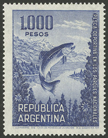Lot 541 - Argentina general issues -  Guillermo Jalil - Philatino Auction # 2615 ARGENTINA: Spectacular auction with material from all periods, including many rarities!