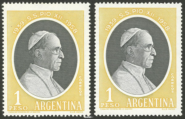 Lot 418 - Argentina general issues -  Guillermo Jalil - Philatino Auction # 2615 ARGENTINA: Spectacular auction with material from all periods, including many rarities!