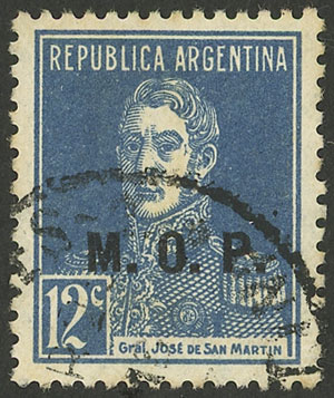 Lot 839 - Argentina official stamps - Guillermo Jalil - Philatino Auction # 2615 ARGENTINA: Spectacular auction with material from all periods, including many rarities! Lot 839 - Argentina official stamps - Guillermo Jalil - Philatino Auction # 2615 ARGENTINA: Spectacular auction with material from all periods, including many rarities!