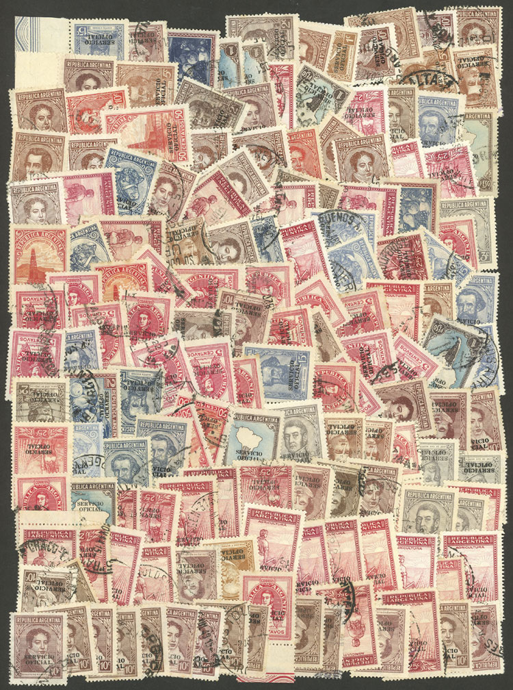 Lot 844 - Argentina official stamps - Guillermo Jalil - Philatino Auction # 2615 ARGENTINA: Spectacular auction with material from all periods, including many rarities! Lot 844 - Argentina official stamps - Guillermo Jalil - Philatino Auction # 2615 ARGENTINA: Spectacular auction with material from all periods, including many rarities!