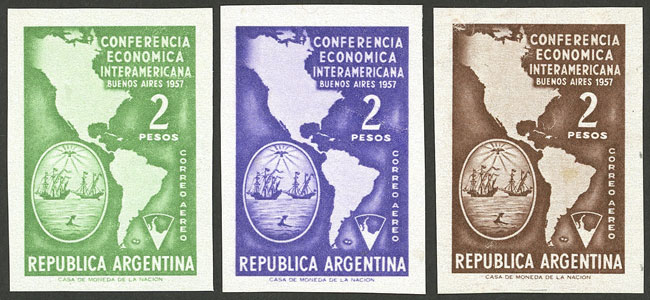 Lot 404 - Argentina general issues -  Guillermo Jalil - Philatino Auction # 2615 ARGENTINA: Spectacular auction with material from all periods, including many rarities!