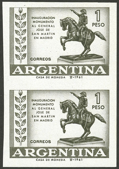 Lot 478 - Argentina general issues - Guillermo Jalil - Philatino Auction # 2615 ARGENTINA: Spectacular auction with material from all periods, including many rarities! Lot 478 - Argentina general issues - Guillermo Jalil - Philatino Auction # 2615 ARGENTINA: Spectacular auction with material from all periods, including many rarities!
