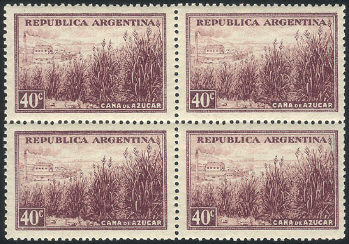 Lot 246 - Argentina general issues -  Guillermo Jalil - Philatino Auction # 2615 ARGENTINA: Spectacular auction with material from all periods, including many rarities!