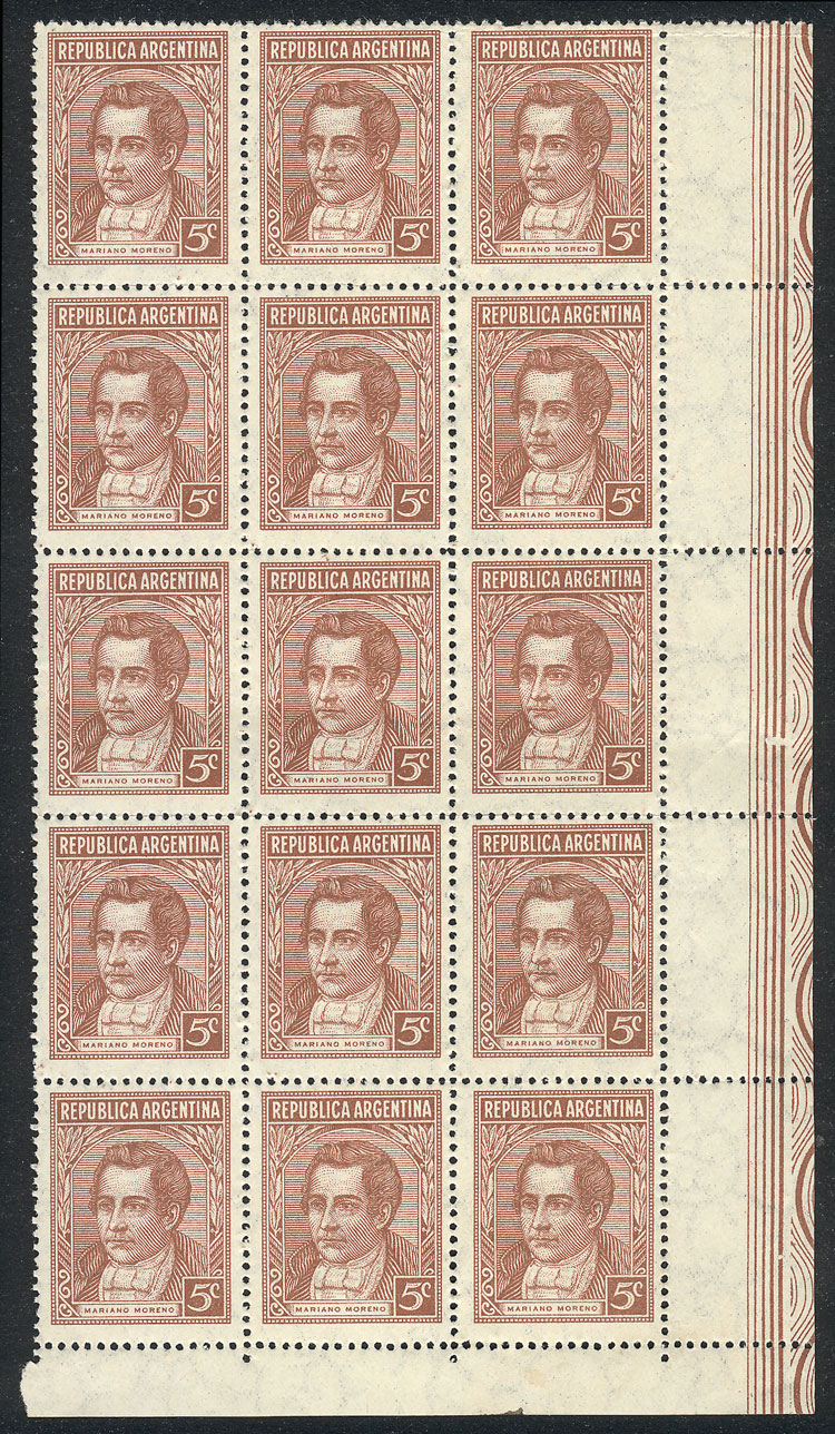 Lot 213 - Argentina general issues - Guillermo Jalil - Philatino Auction # 2615 ARGENTINA: Spectacular auction with material from all periods, including many rarities! Lot 213 - Argentina general issues - Guillermo Jalil - Philatino Auction # 2615 ARGENTINA: Spectacular auction with material from all periods, including many rarities!