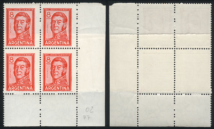 Lot 516 - Argentina general issues - Guillermo Jalil - Philatino Auction # 2615 ARGENTINA: Spectacular auction with material from all periods, including many rarities! Lot 516 - Argentina general issues - Guillermo Jalil - Philatino Auction # 2615 ARGENTINA: Spectacular auction with material from all periods, including many rarities!