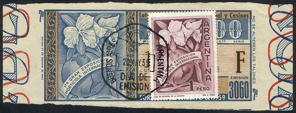 Lot 417 - Argentina general issues -  Guillermo Jalil - Philatino Auction # 2615 ARGENTINA: Spectacular auction with material from all periods, including many rarities!