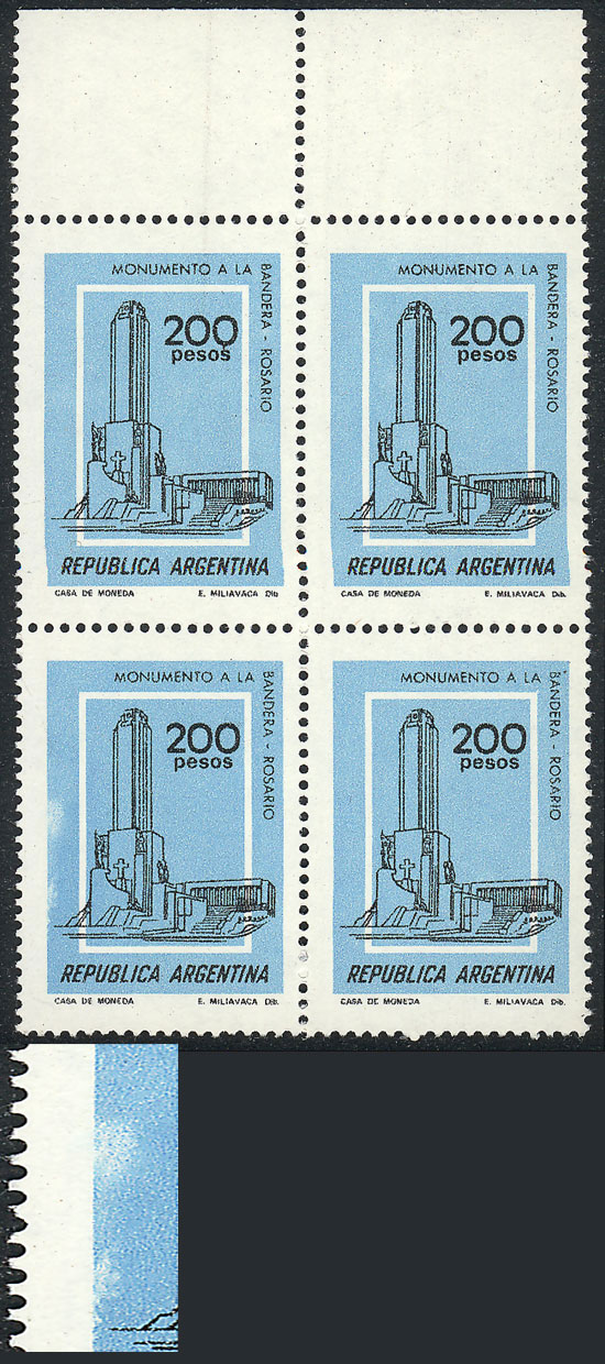 Lot 669 - Argentina general issues -  Guillermo Jalil - Philatino Auction # 2615 ARGENTINA: Spectacular auction with material from all periods, including many rarities!