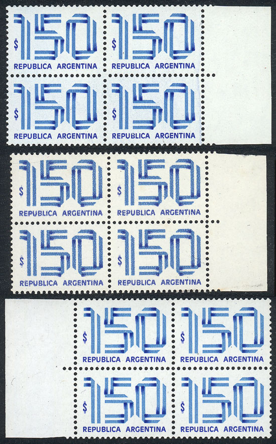 Lot 677 - Argentina general issues -  Guillermo Jalil - Philatino Auction # 2615 ARGENTINA: Spectacular auction with material from all periods, including many rarities!