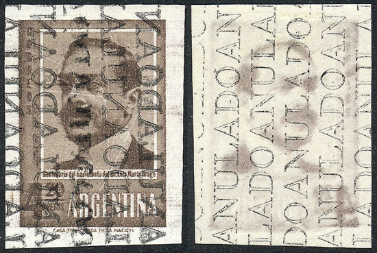 Lot 471 - Argentina general issues -  Guillermo Jalil - Philatino Auction # 2615 ARGENTINA: Spectacular auction with material from all periods, including many rarities!