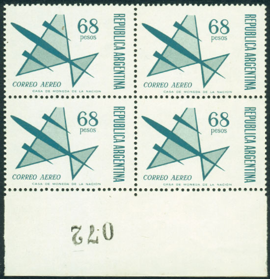 Lot 762 - Argentina airmail -  Guillermo Jalil - Philatino Auction # 2615 ARGENTINA: Spectacular auction with material from all periods, including many rarities!